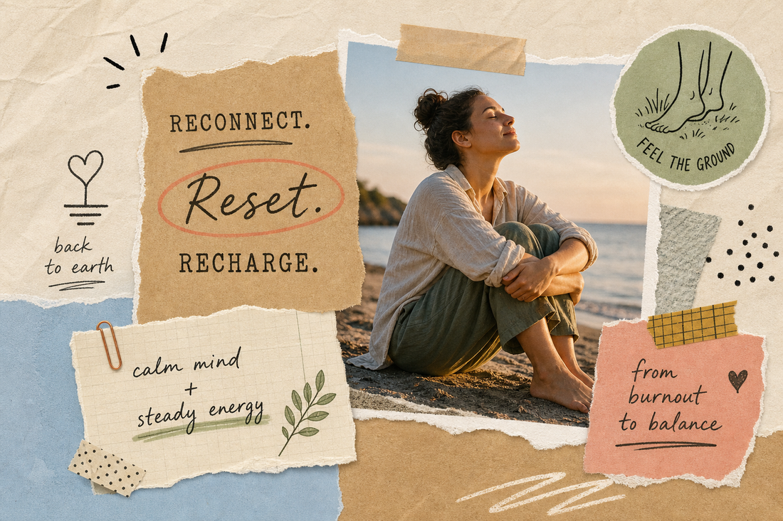 Can earthing help with burnout and adrenal fatigue?